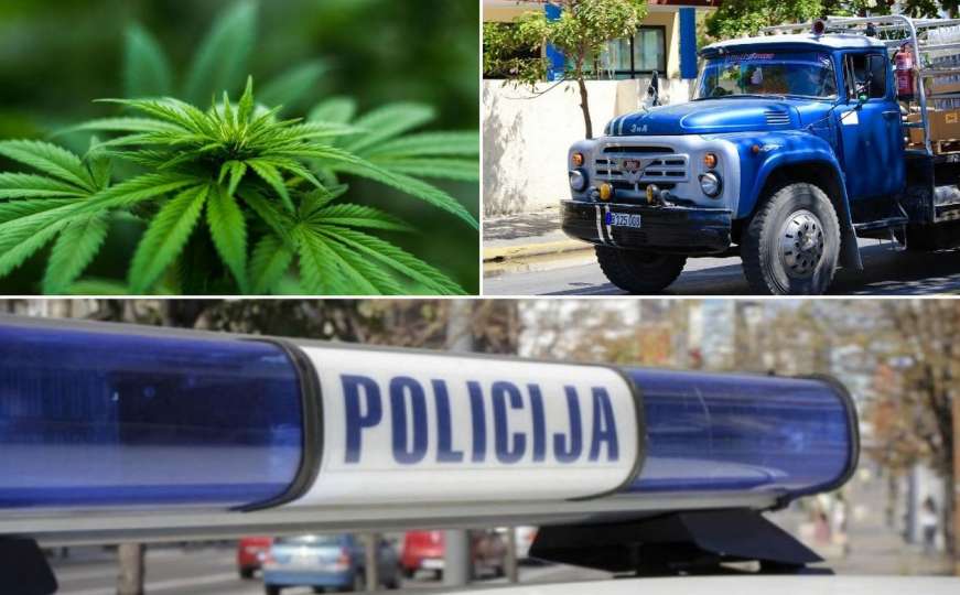 Sarajlija pao u Crnoj Gori: U cisterni krio skoro 300 kilograma marihuane