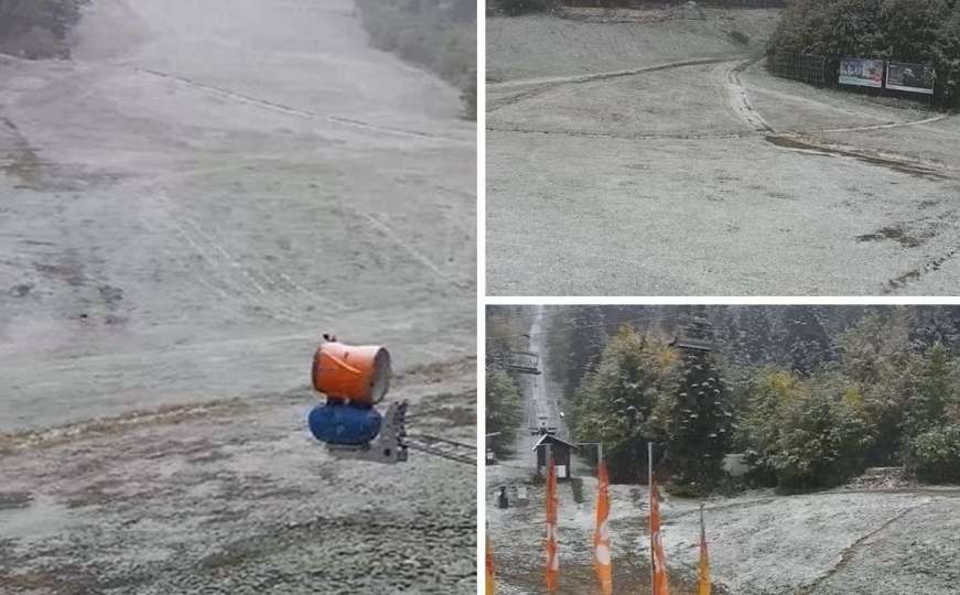 Bosnom snijeg zabijelio, pogledajte situaciju na Bjelašnici, Igmanu i Rostovu 