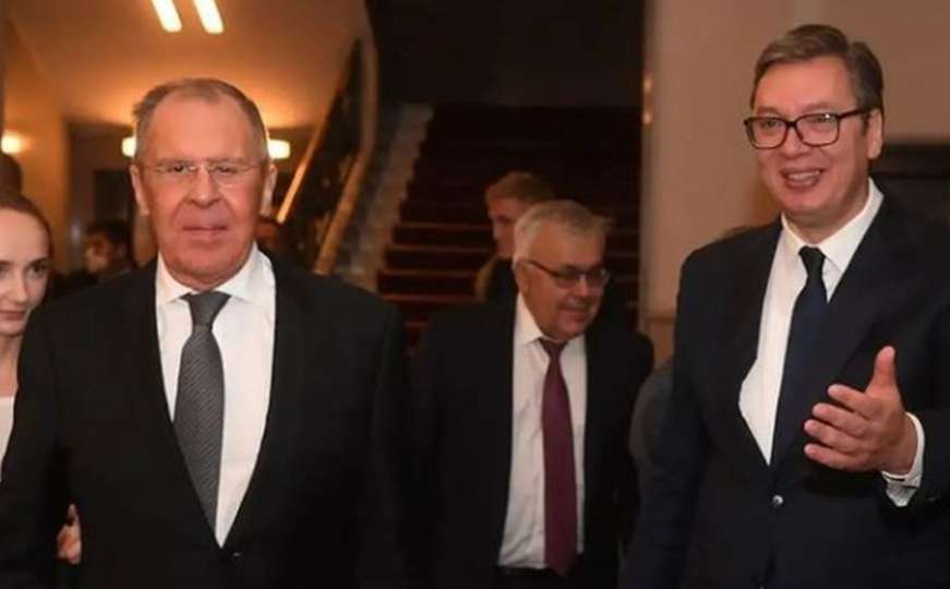 Vučić nakon sastanka sa Lavrovom: Ponosan sam na naše odnose sa Rusijom