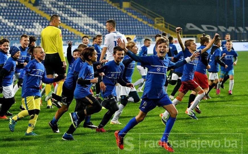Na Grbavici odigrana humanitarna utakmica: Sarajevski mališani slavili pobjedu