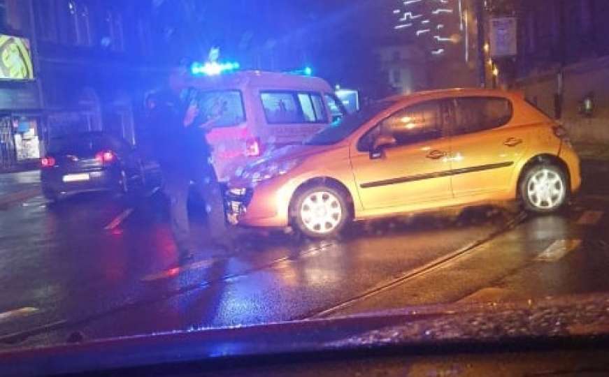 Saobraćajna nesreća u centru Sarajeva 