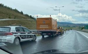 Nesreća na autoputu A-1: Vozilo sletjelo s ceste