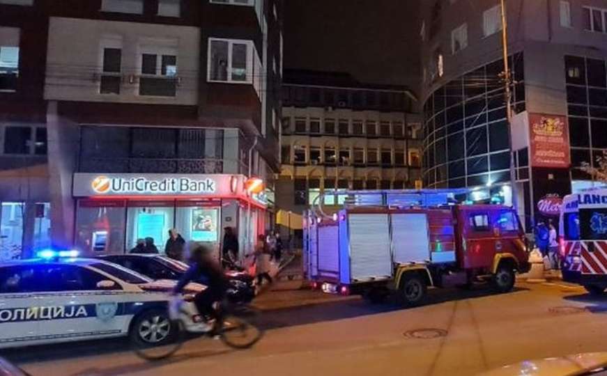 Evakuisana zgrada u Novom Pazaru, dvije osobe prebačene u Opštu bolnicu