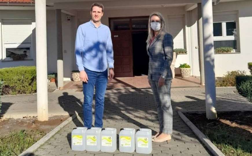 Bosnalijek nastavlja s donacijama dezinfekcionih sredstava za djecu s poteškoćama u BiH