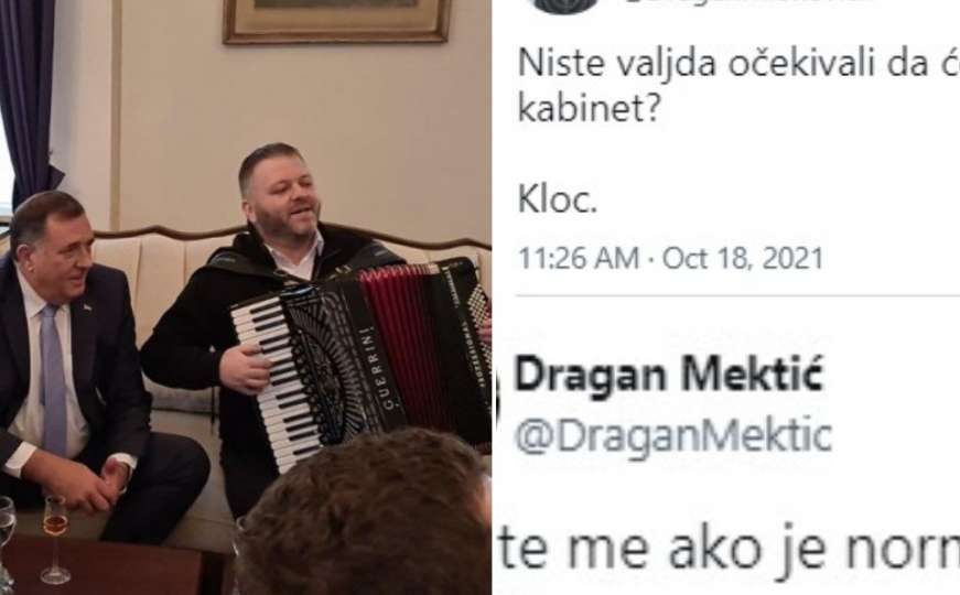 Uzavrele društvene mreže zbog Dodika i harmonike: "E je**te me ako je normalan"