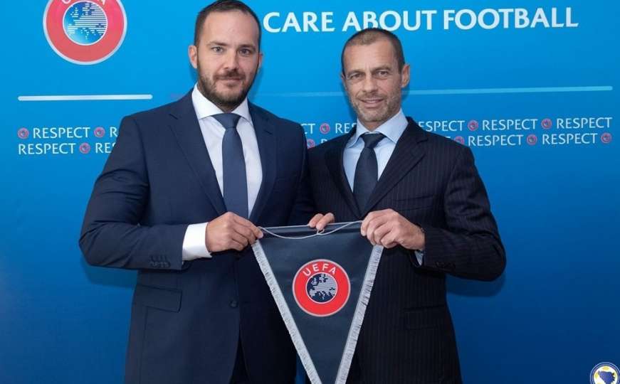 Predsjednik UEFA-e ugostio Zeljkovića: Obnova i gradnja terena u BiH