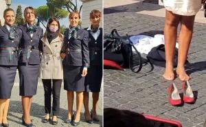 Propast aviokompanije: Stjuardese u Rimu izvele protestni performans