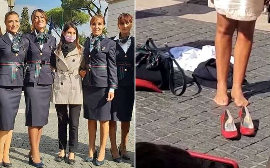Propast aviokompanije: Stjuardese u Rimu izvele protestni performans