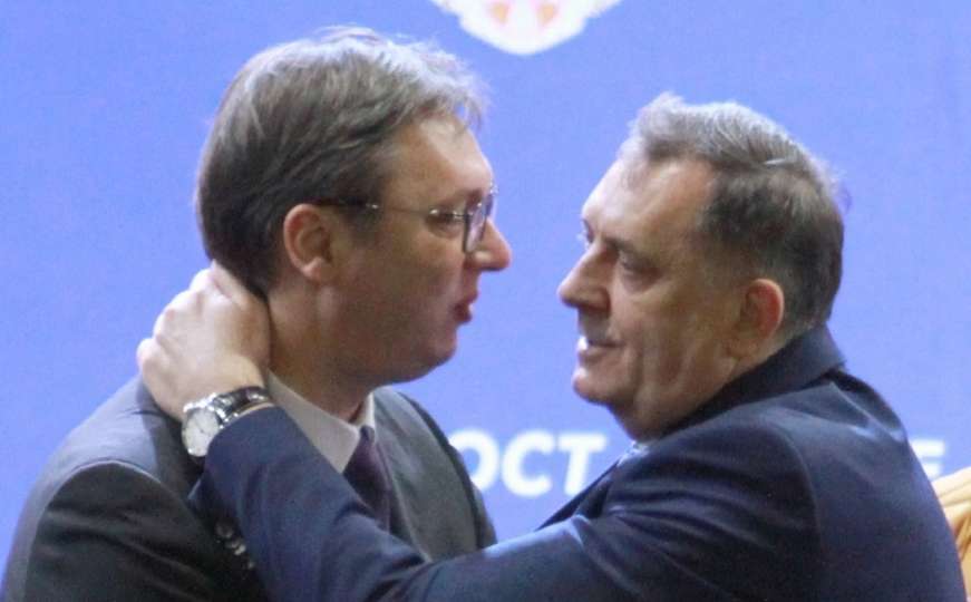 Milorad Dodik u subotu na sastanku sa Aleksandrom Vučićem