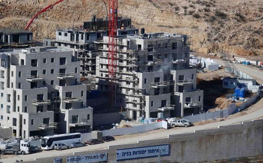 Izrael nastavlja sa gradnjom na palestinskoj teritoriji
