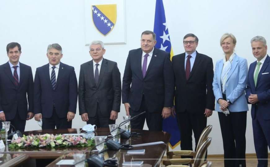 Palmer stigao na razgovor s članovima Predsjedništva BiH