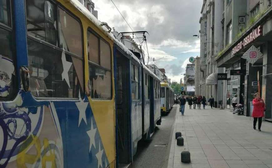 Tramvaji u Sarajevu ne rade: Pukla šina 