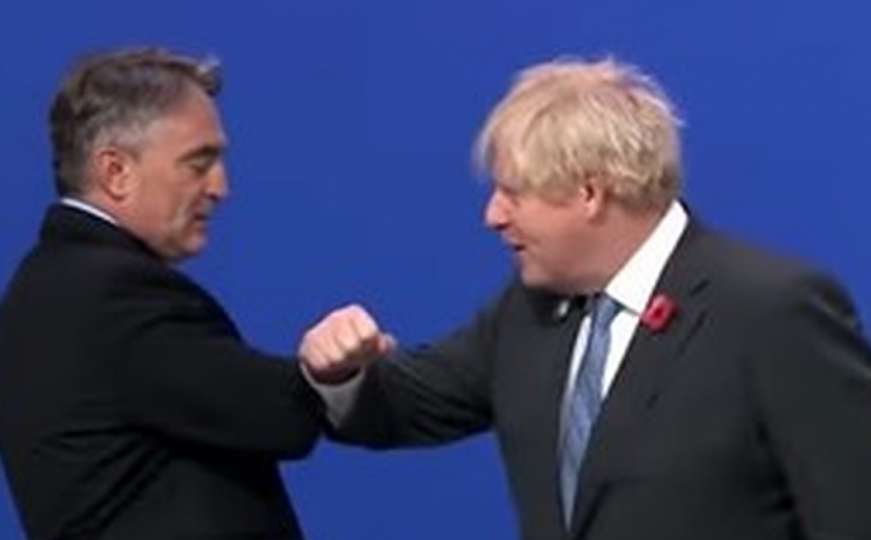 Pogledajte srdačan susret Željka Komšića s Borisom Johnsonom