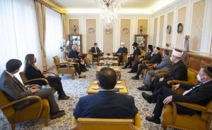 Predstavnici islamskog i jevrejskog vijeća na prijemu kod predsjednika Slovenije