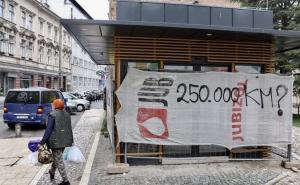 U Sarajevu se uklanja kiosk zvani "250.000 maraka"