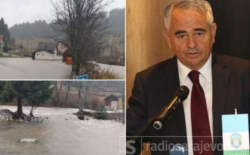 Dramatično javljanje načelnika Trnova: Kuće su pod vodom, putevi odsječeni...
