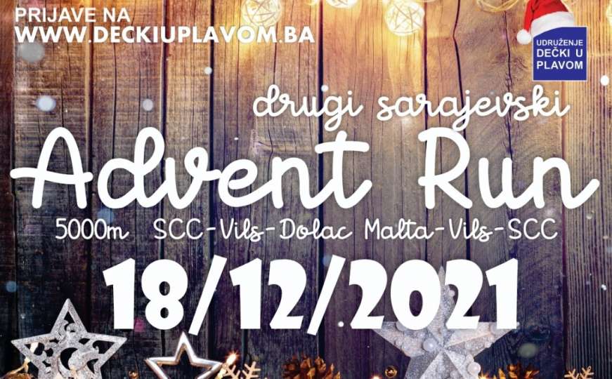 Kostimirajte se i učestvujte na sarajevskom Advent Run-u
