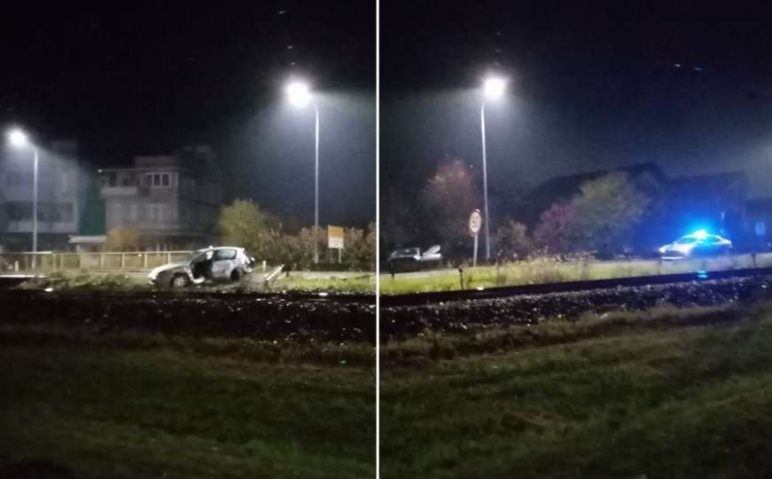 Teška nesreća u BiH: Stravičan sudar dva automobila, saobraćaj zatvoren