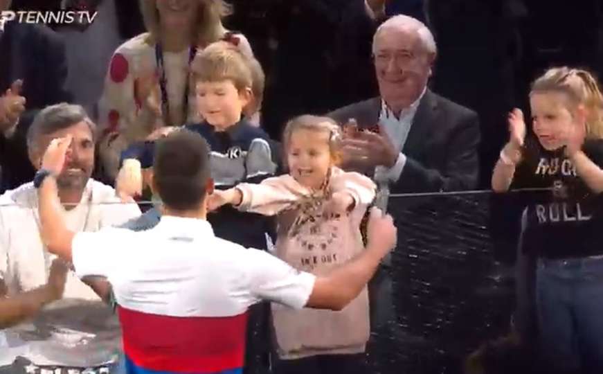 Porodica na prvom mjestu: Đoković titulu u Parizu prvo proslavio sa dječicom