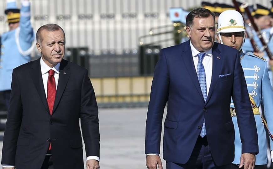 Dodik i Erdogan danas u Ankari o situaciji u BiH 