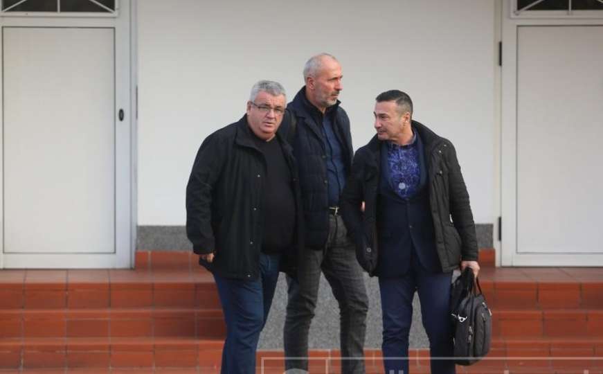 Muriz Memić, Davor Dragičević i Ifet Feraget nakon sastanka u OHR-u