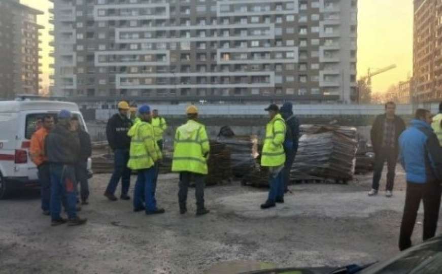 Tragedija u Sarajevu: Poginuo radnik na gradilištu