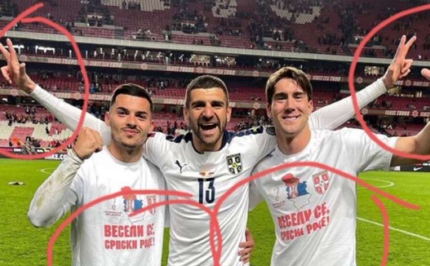 Kosovo će uložiti žalbu zbog majica igrača Srbije 