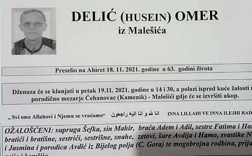 Preminuo novinar Omer Delić