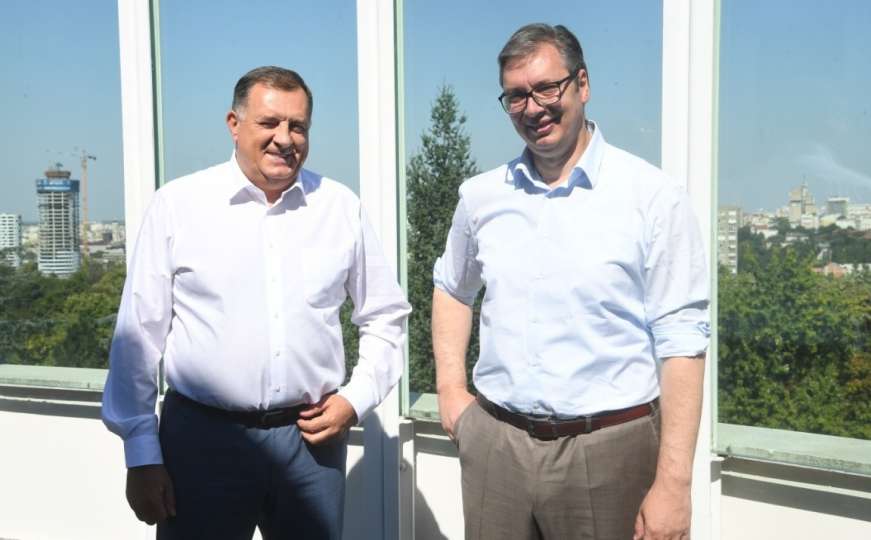 Zakazan novi susret Dodika i Vučića u Beogradu