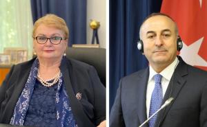 Ministrica Turković razgovarala sa Mevlutom Cavusogluom