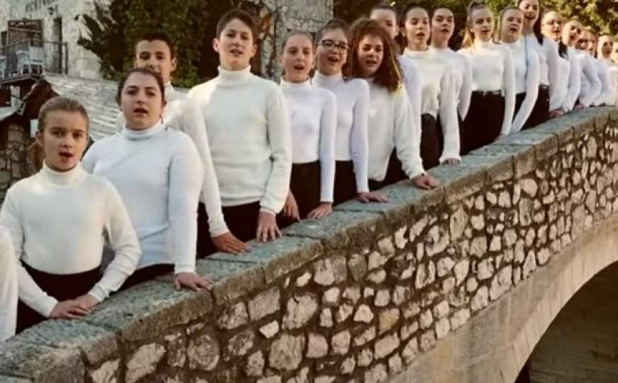 Učenici mostarske škole snimili pjesmu domovini 'Zemljo naša vječna i jedina'