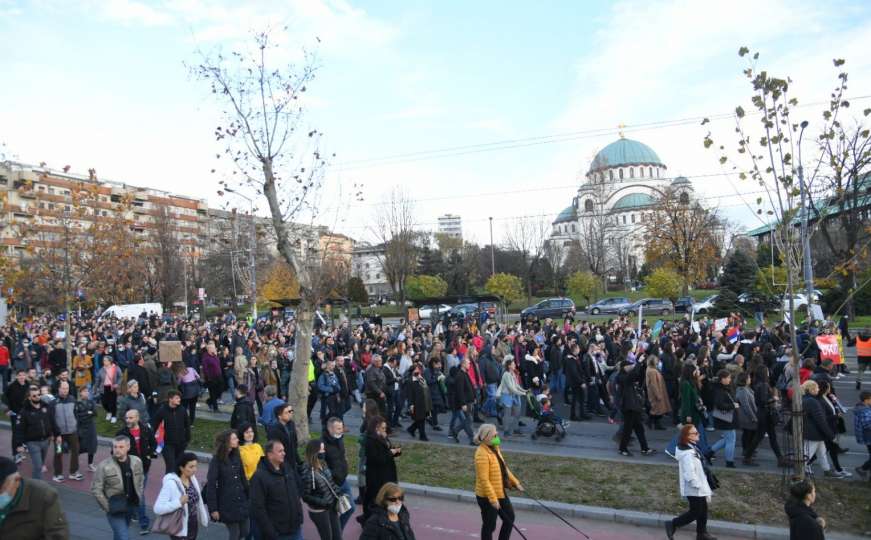 U Beogradu počeli novi protesti zbog zagađenja zraka