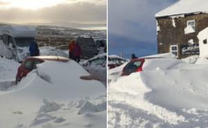 Snježna mećava zarobila 60 gostiju u kafiću: "Ne želimo otići"