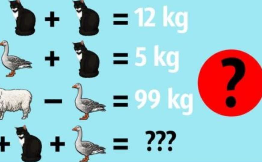 Matematička mozgalica: Možete li riješiti ovu jednačinu?