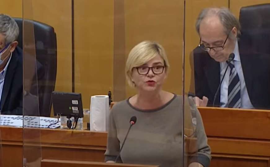 Sandra Benčić u Saboru Hrvatske očitala lekciju licemjerima HDZ-a BiH: "Sramite se..."