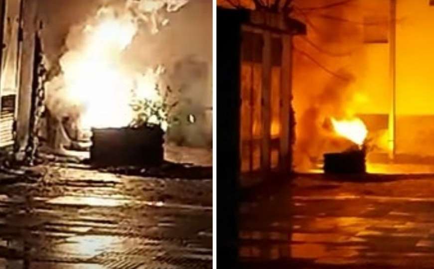 Objavljen snimak požara na automobilu u Banjoj Luci i ime vlasnika