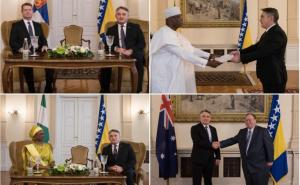 Željko Komšić primio novoimenovane ambasadore u BiH 