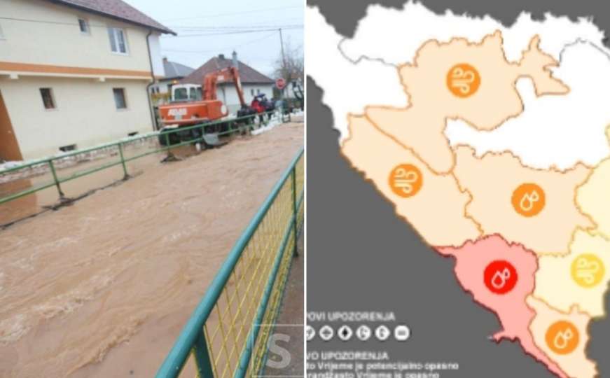 "Zaštitite sebe i imovinu": Meteorolozi izdali upozorenje za bh. građane