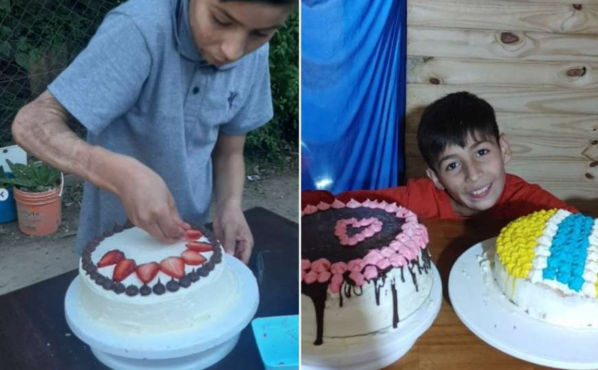 Dječak (10) oduševio mnoge: Pravi nevjerojatne torte