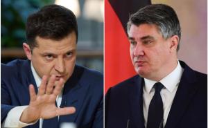 Zelenskij o Milanoviću: "Da je više od 100.000 vojnika na granici s Hrvatskom..."