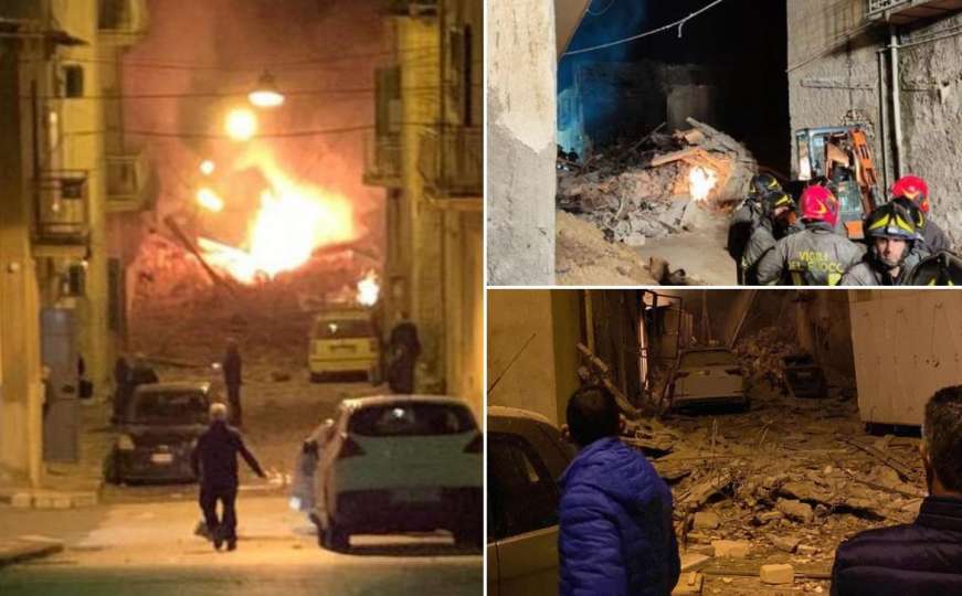 Srušile se zgrade u Italiji: Ima mrtvih