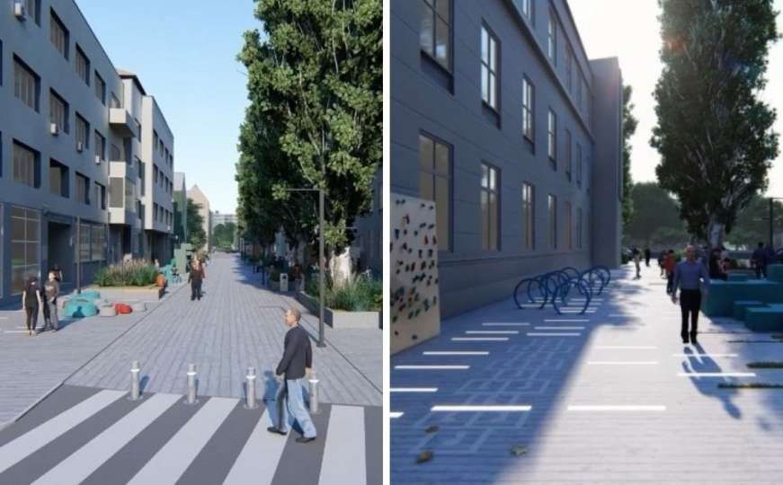 Ovo su prijedlozi za budući izgled ulice u centru Sarajeva 