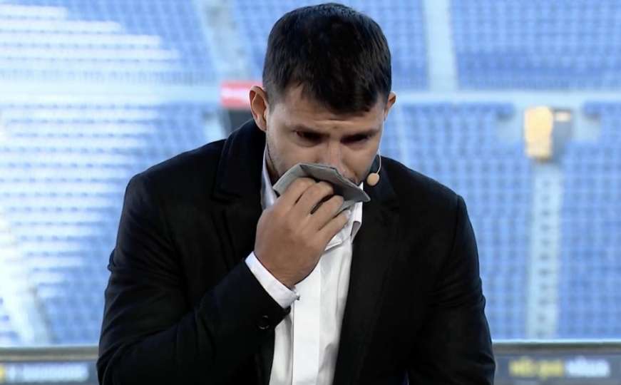 Tužan dan za fudbal: Aguero se u suzama oprostio od aktivnog igranja