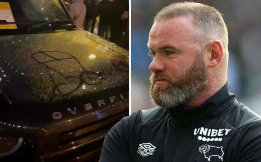 Rooney nepropisno parkirao automobil, a stanari mu za “kaznu” nacrtali penis