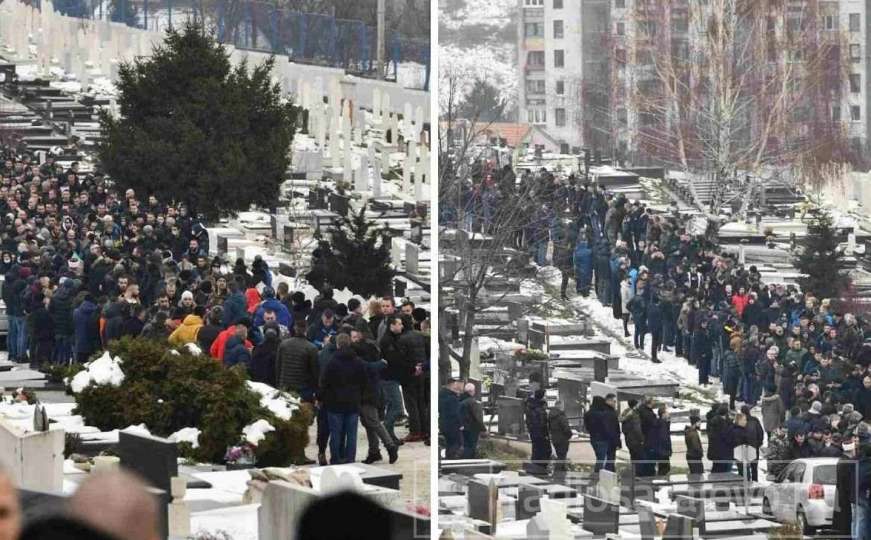 Tuga u Sarajevu: Veliki broj ljudi prisustvovao dženazi Mehmedu Ramiću 