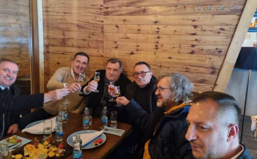 Dodik, Višković, Kusturica i kompanija druže se na Jahorini   