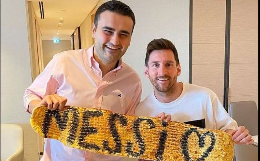 Messi bos dočekao slavnog turskog kuhara: Pogledajte snimak