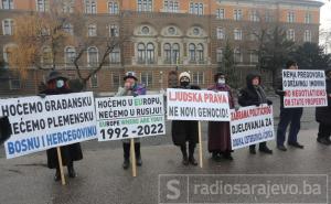 Nezadovoljni građani na protestima uputili pet zahtjeva Predsjedništvu