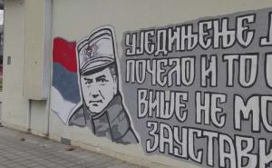Osvanuo novi mural ratnog zločinca Ratka Mladića u BiH