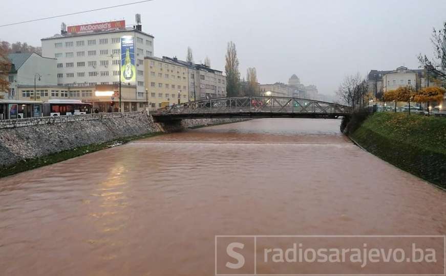 Zabrinjavajuće: Tokom noći porastao nivo većine rijeka u BiH